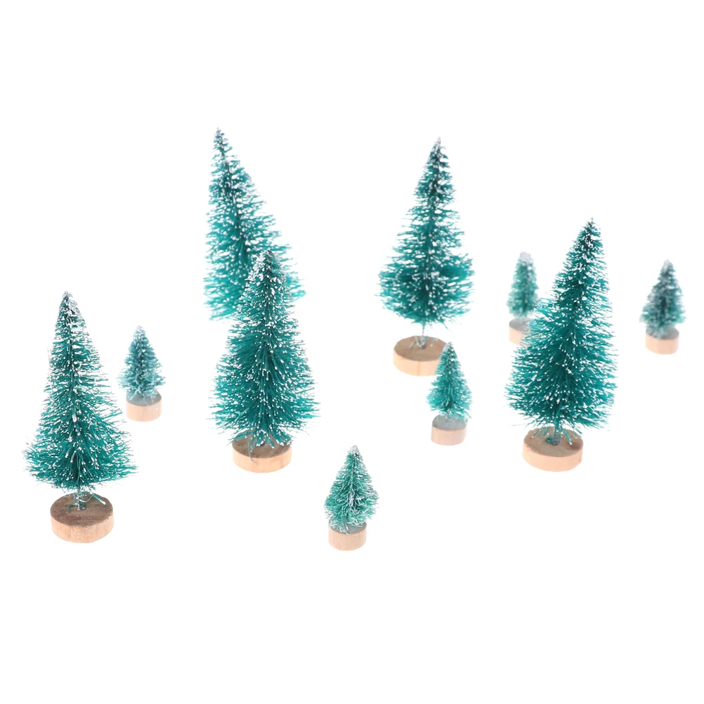 5 шт. ремесла Мини искусственная Рождественская елка украшения для вечеринки