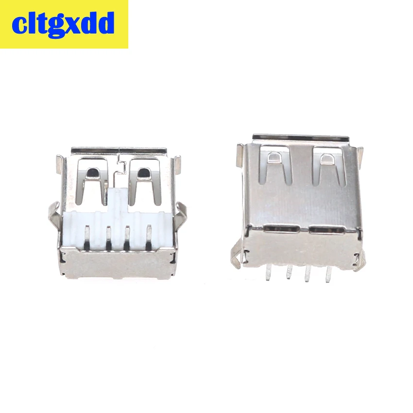 Cltgxdd 2-10 шт. USB 2 0 4Pin A Тип гнездовой разъем G54 фута 90 градусов передача данных