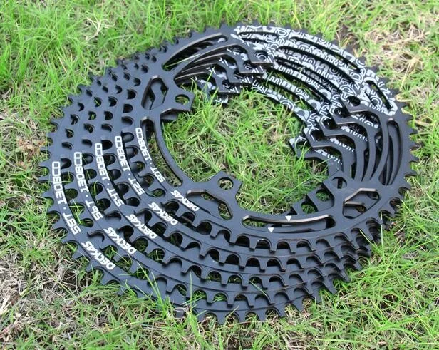 Deckas 130 BCD круглый 50/52/54/56/58 т звезду MTB горный велосипед инструмент для демонтажа цепи велосипеда(колеса диаметра окружности болтов(зубчатая пластина Запчасти 130BCD черный/красный