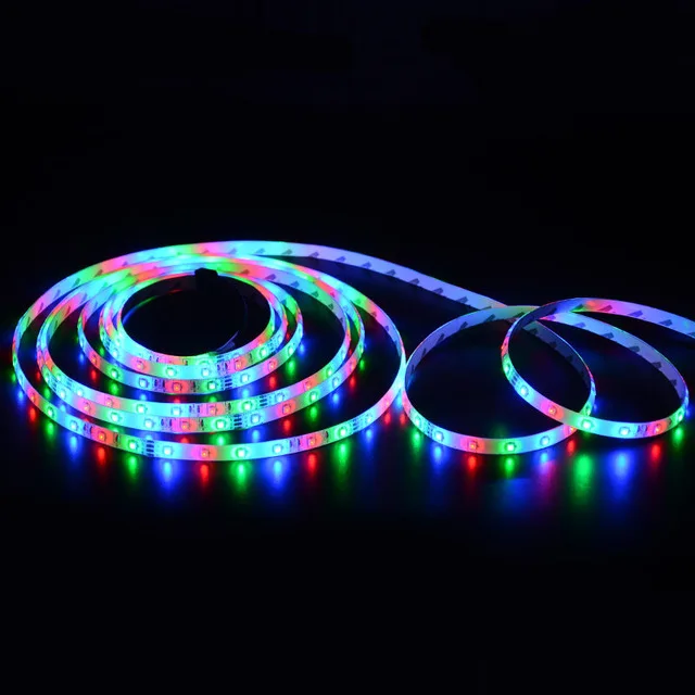 WoodPow 0 5 м Светодиодная лента супер яркая 2835 RGB зеленый красный синий теплый белый