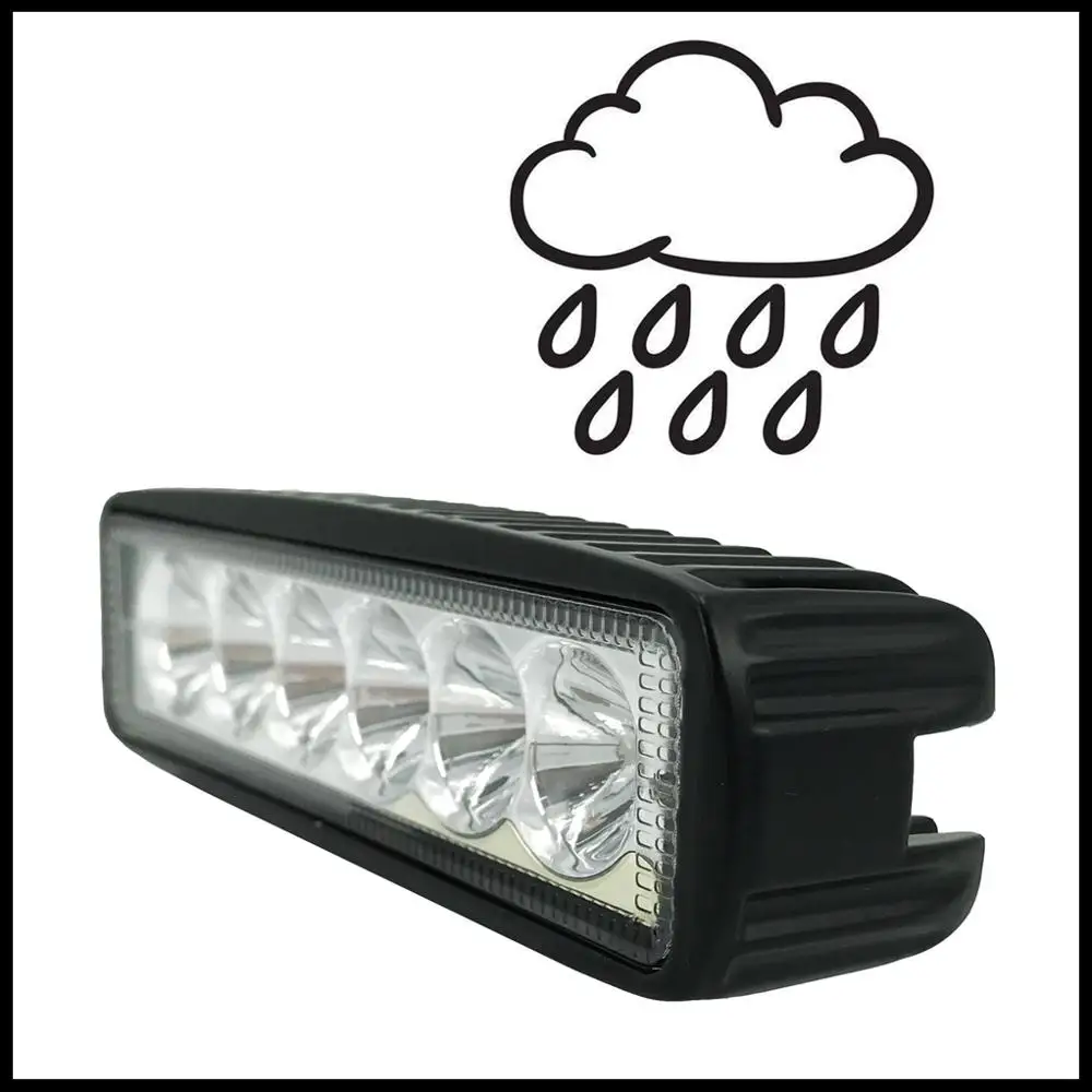 Высокое качество 6 'ཎ Вт светодиодный рабочий свет бар для автомобиля