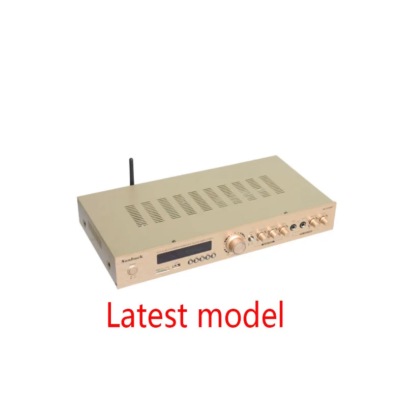 Kaolanhon 365 Вт 220 В AV-608BT Bluetooth усилитель 5,1 HiFi домашний кинотеатр караоке ok Высокая мощность радио усилитель с USB SD FM