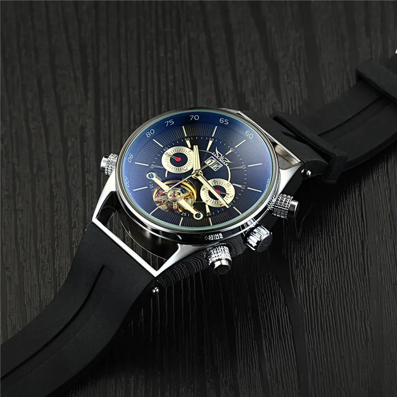 JARAGAR Мужская коллекция часы лучший бренд класса люкс автоматические модные