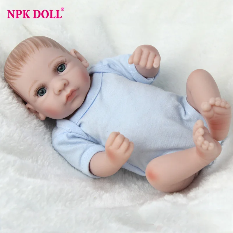 Кукла NPKDOLL 10 Реалистичная силиконовая кукла Reborn мягкая живой модная
