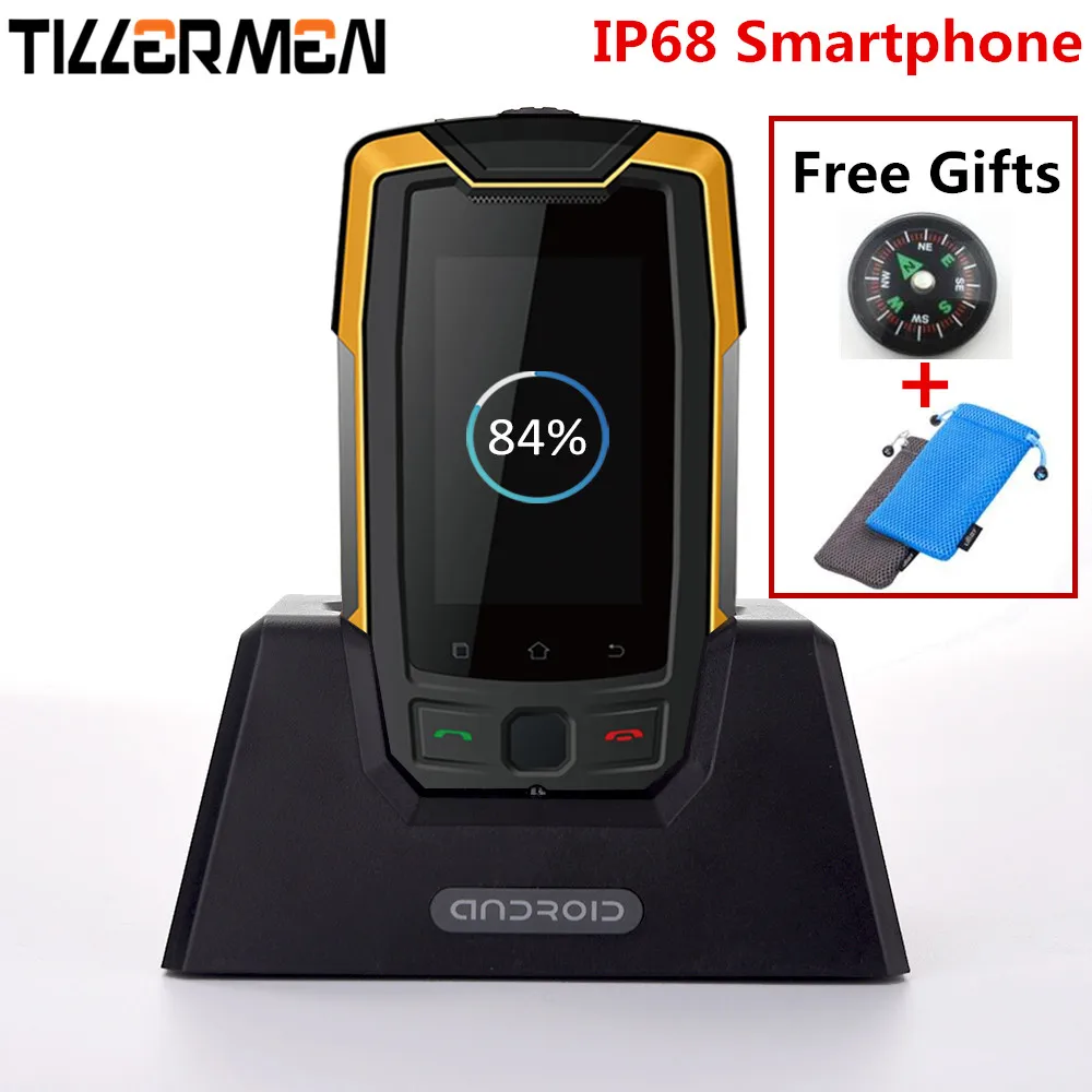 Мини смартфон Rungee X7 Plus MTK6737 экран 2 45 дюйма 4G IP68 водонепроницаемый ОЗУ Гб ПЗУ 16 ГБ