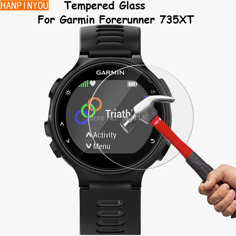 Ультратонкое закаленное защитное стекло для смарт часов Garmin Forerunner 735XT 735 XT|tempered