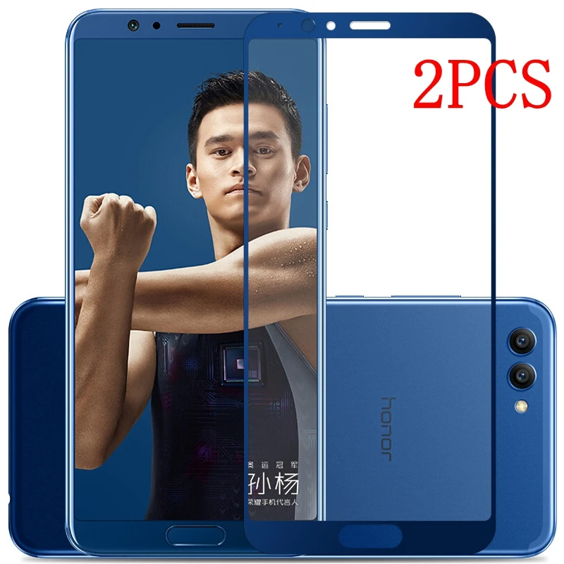 Закаленное стекло с полным покрытием для Huawei Honor View 10 Защитная пленка экрана honor V10
