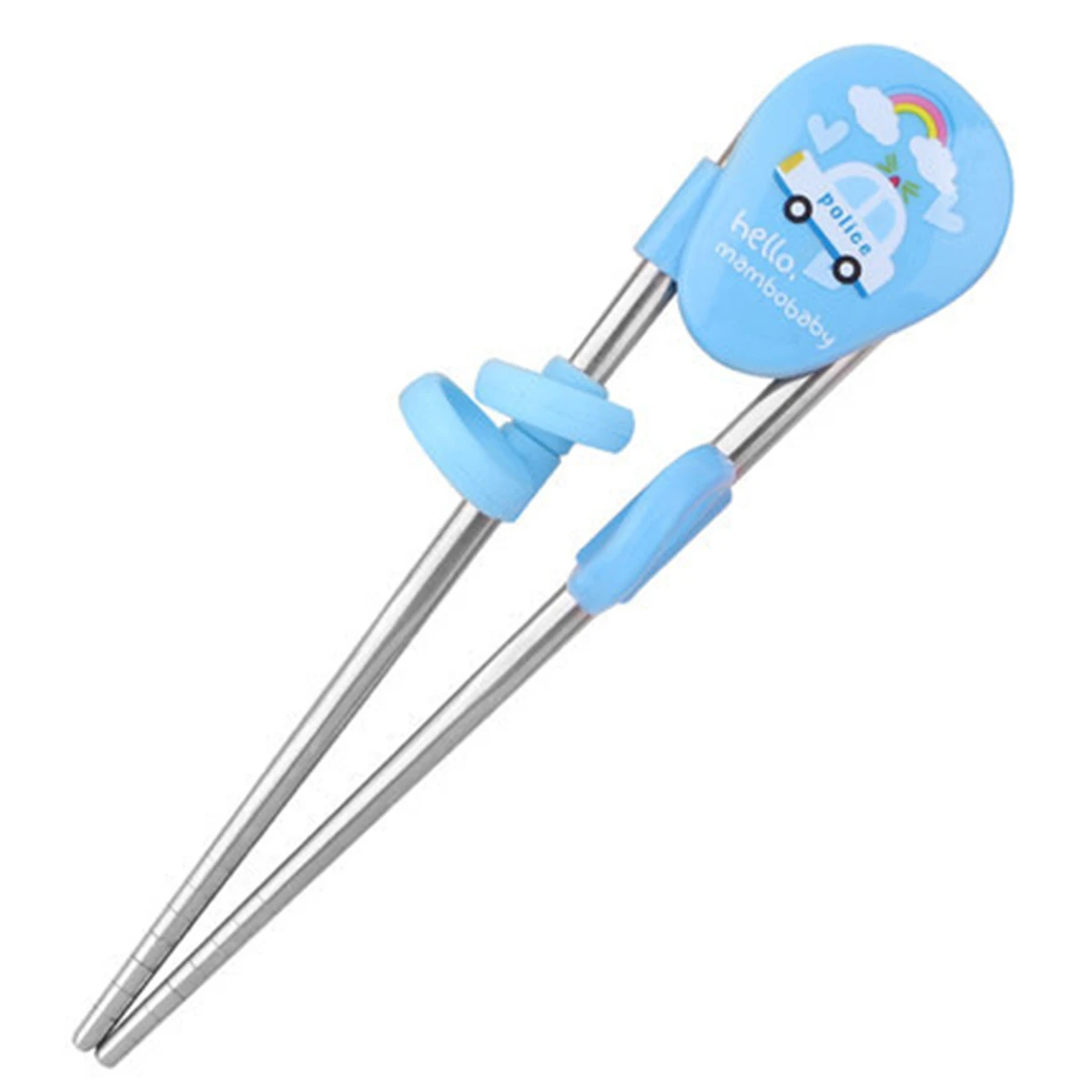 Детские палочки для еды с героями мультфильмов китайские детские металлические