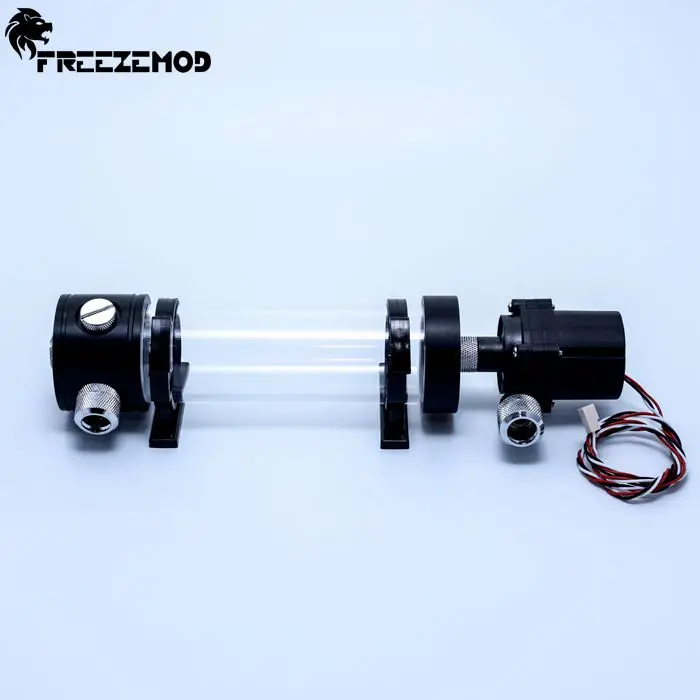 FREEZEMOD 200 мм цилиндр водяного охлаждения бак + SC600 насос Комплект потока 600л/ч