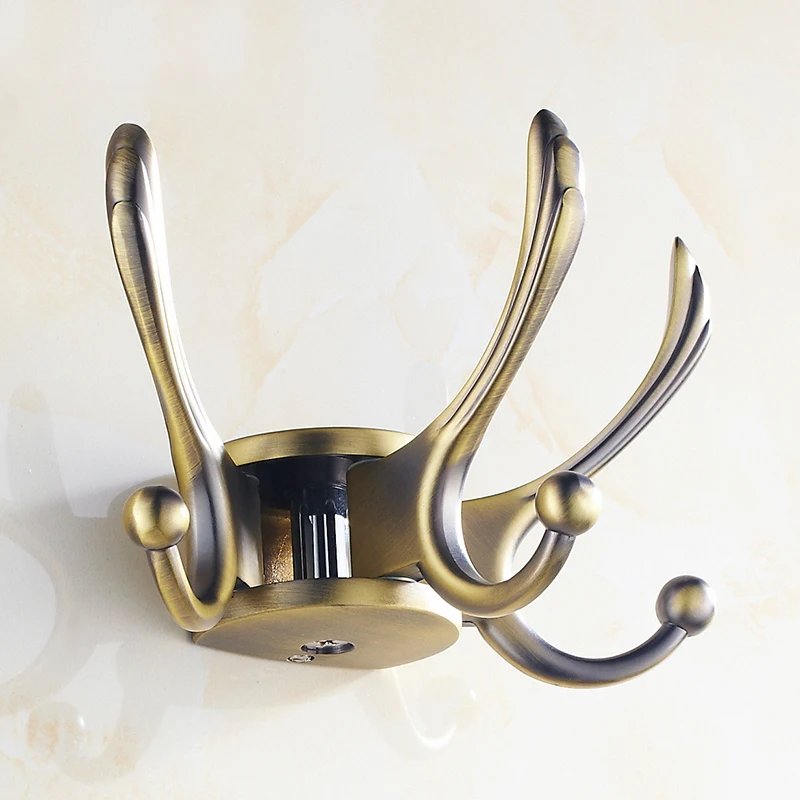 Европейские креативные настенные крючки Поворотная вешалка для пальто из