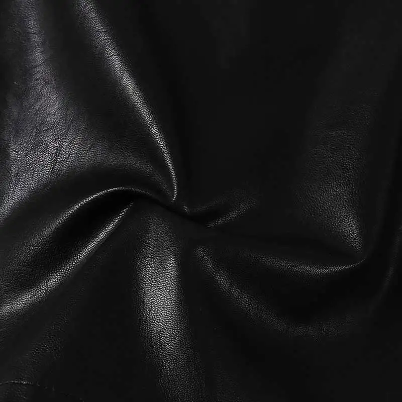 

Apperloth PU Leather Skirts Female Slim High Waist Sewing thread Pencil Mini Skirt For Women Korean Fashion Autumn Bottoms 2018
