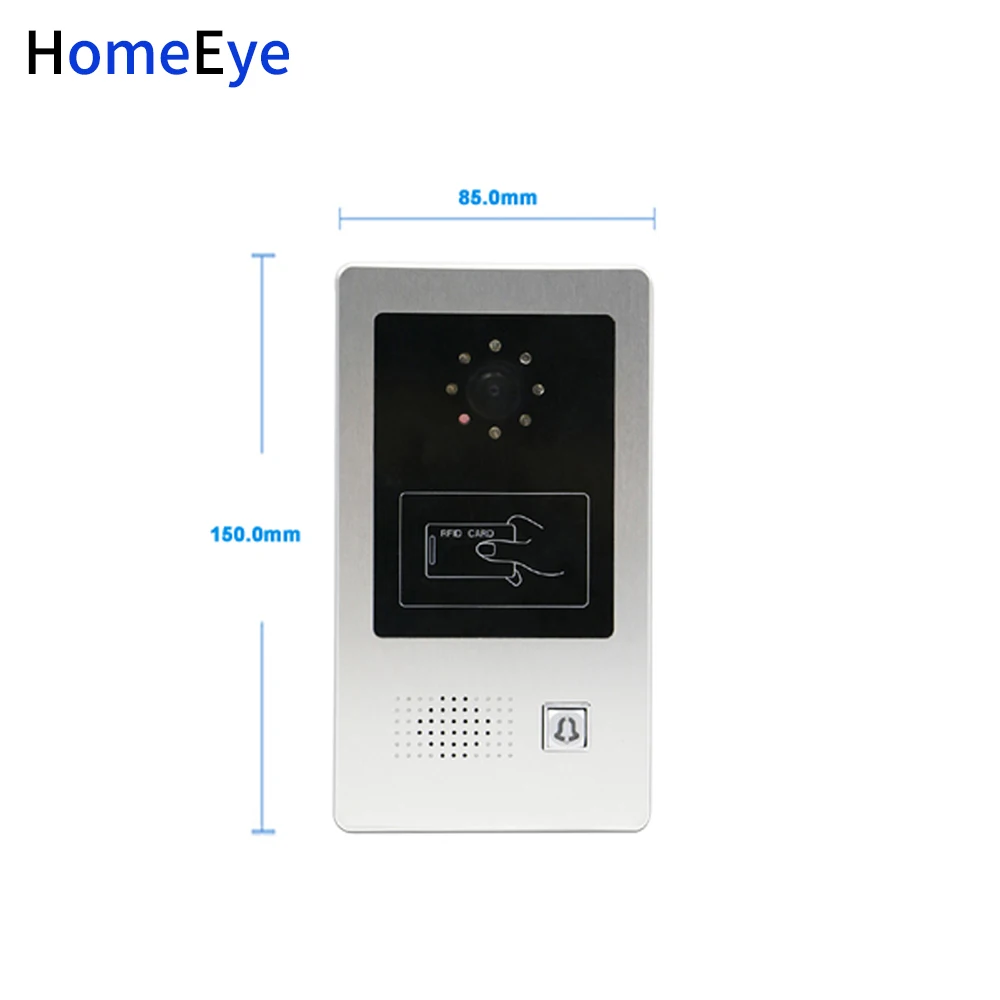 Дверной звонок HomeEye 7 дюймов система контроля доступа для дома 1200TVL непромокаемая