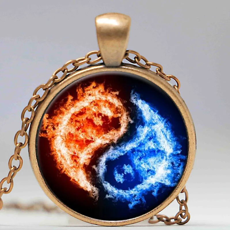 Wicca Yin yang/Новинка 2017 года оптовая продажа ювелирных изделий с кристаллами модные