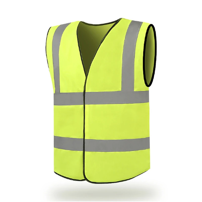 Unisex High visibility reflective safety vest work multi pockets wear waistcoat men | Безопасность и защита
