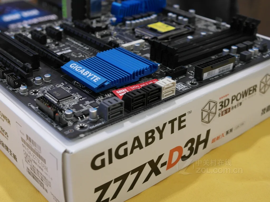 Gigabyte GA-Z77X-D3H DDR3 Motherboard USB3.0 32G Z77X-D3H Desktop SATAIII Systemboard PCI-E 3.0 Z77X LGA 1155 Z77 Used