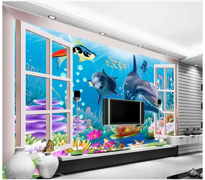 Высокое качество Горячая распродажа Новые Пользовательские 3d фото обои фрески 3 d