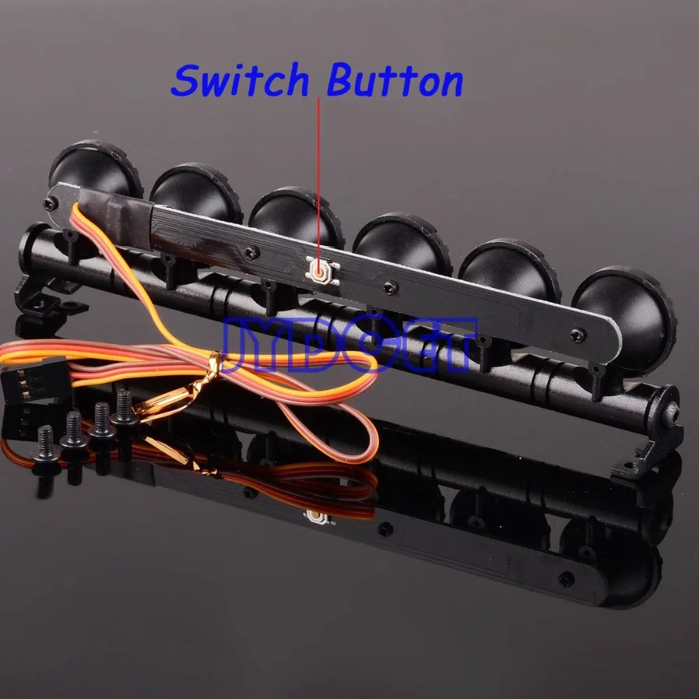 152 мм Многофункциональный светодиодный светильник бар JEEP для RC Crawler Traxxas 90046 TRX4 D90