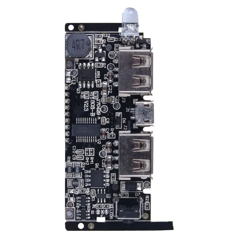 Двойной USB 5V 1A 2.1A мобильный Банк питания 18650 зарядное устройство PCB модуль платы |