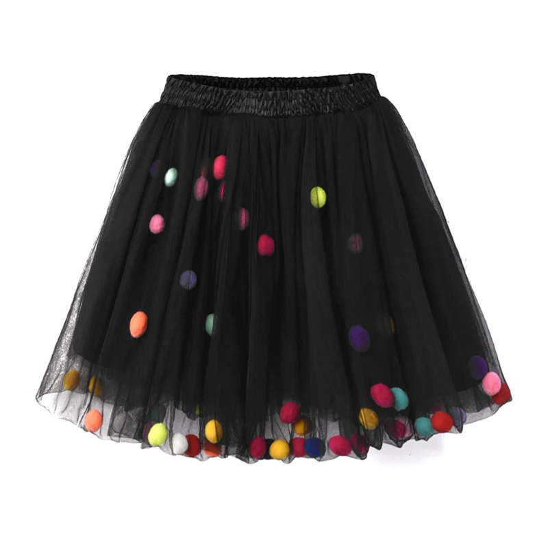 Платье для маленькой принцессы юбка пачка девочек юбки 3 слойная мягкая