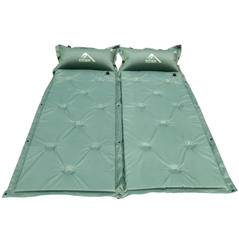 Автоматическая надувная подушка одиночный наружный спальный коврик для