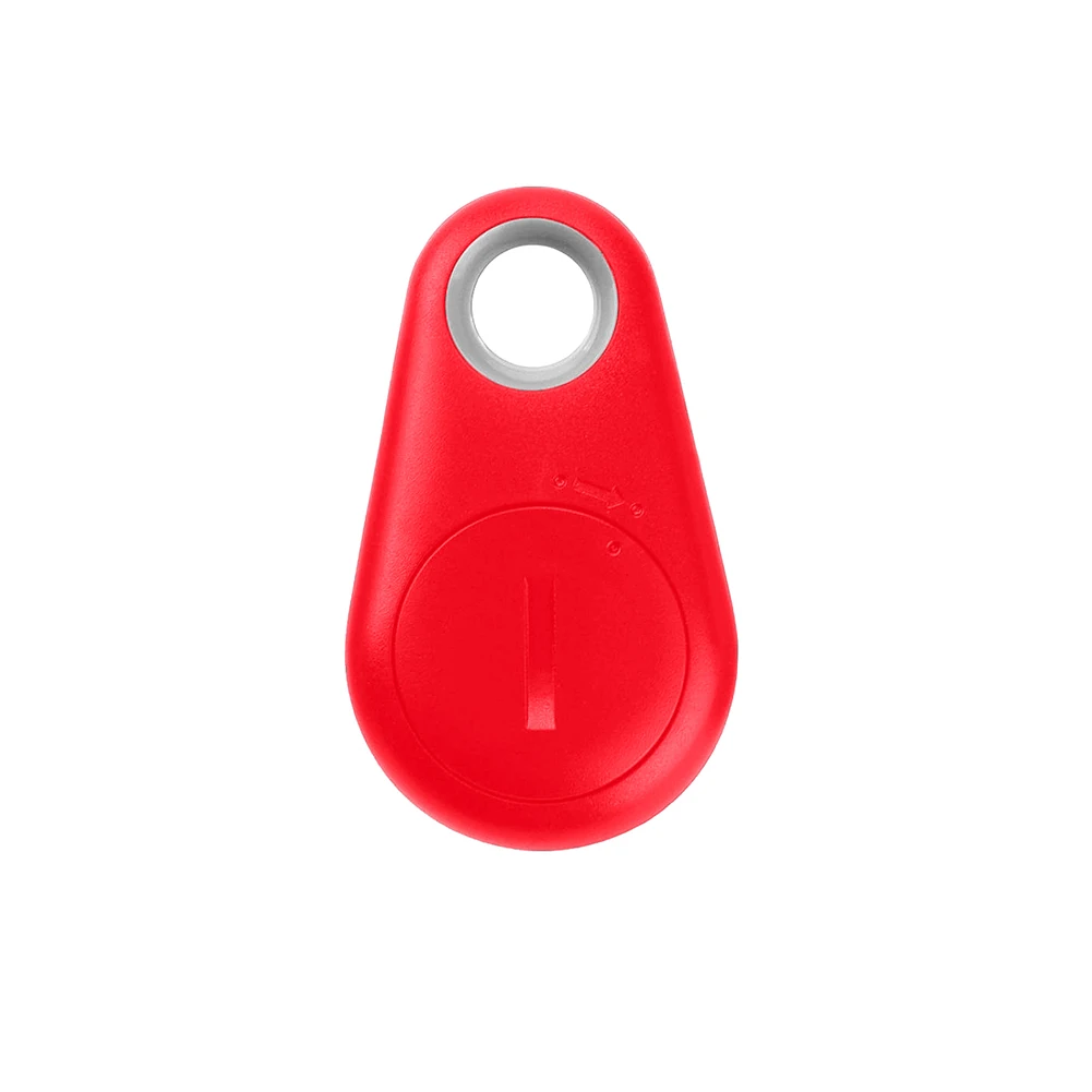 Красный Bluetooth Pets Smart Mini GPS Tracker Anti-Lost Recording Tracking Device Trackers Finder Equipment for Dog Cat Keys Wallet Bag - Цвет: Красный