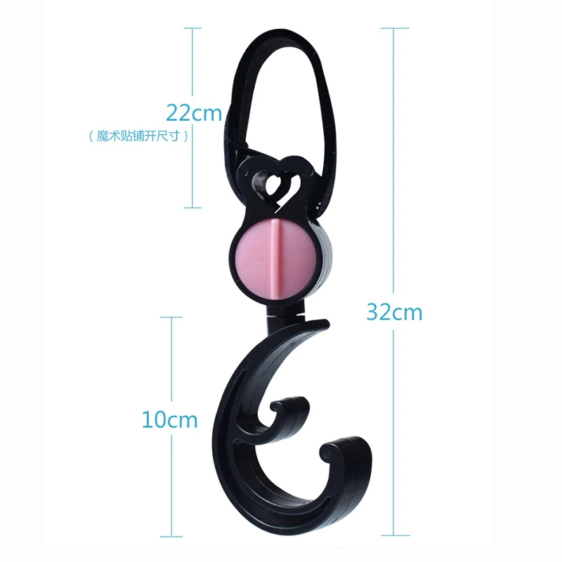 2 упаковки универсальные вращающиеся на 360 градусов крючки для прогулочных