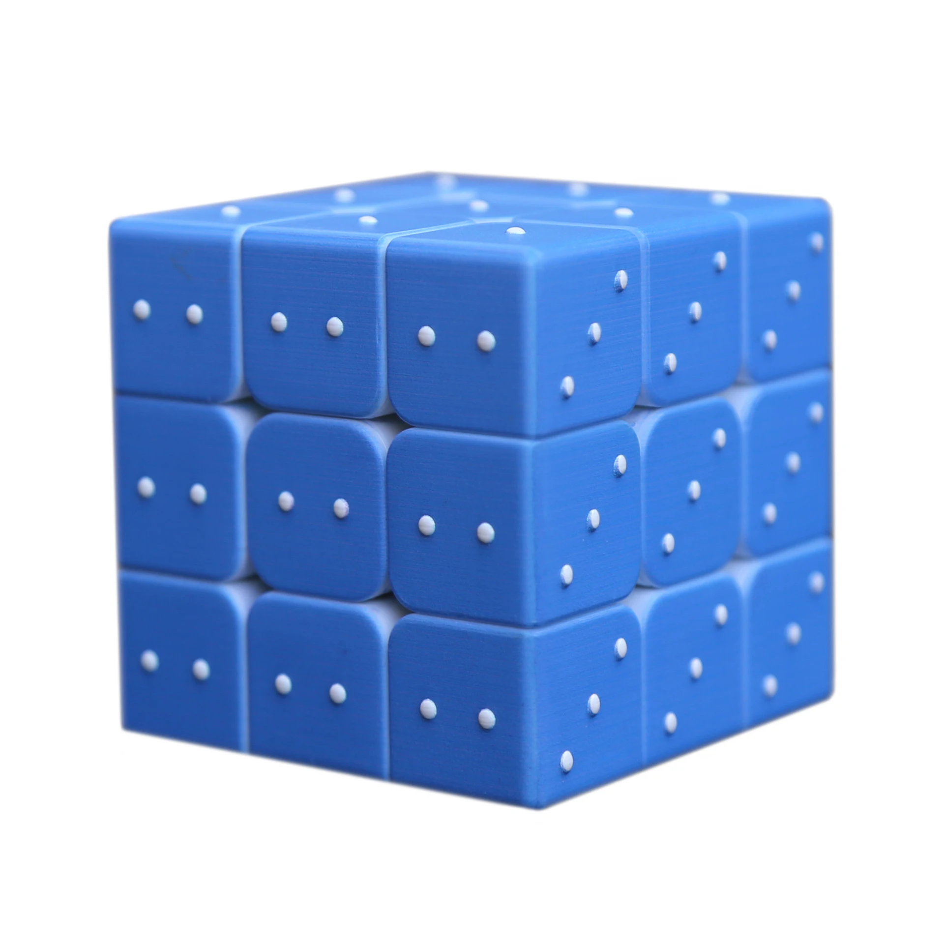 2019 Новое поступление Fangmo 3D рельефный слепой отпечаток пальца 3x3x3 волшебный куб