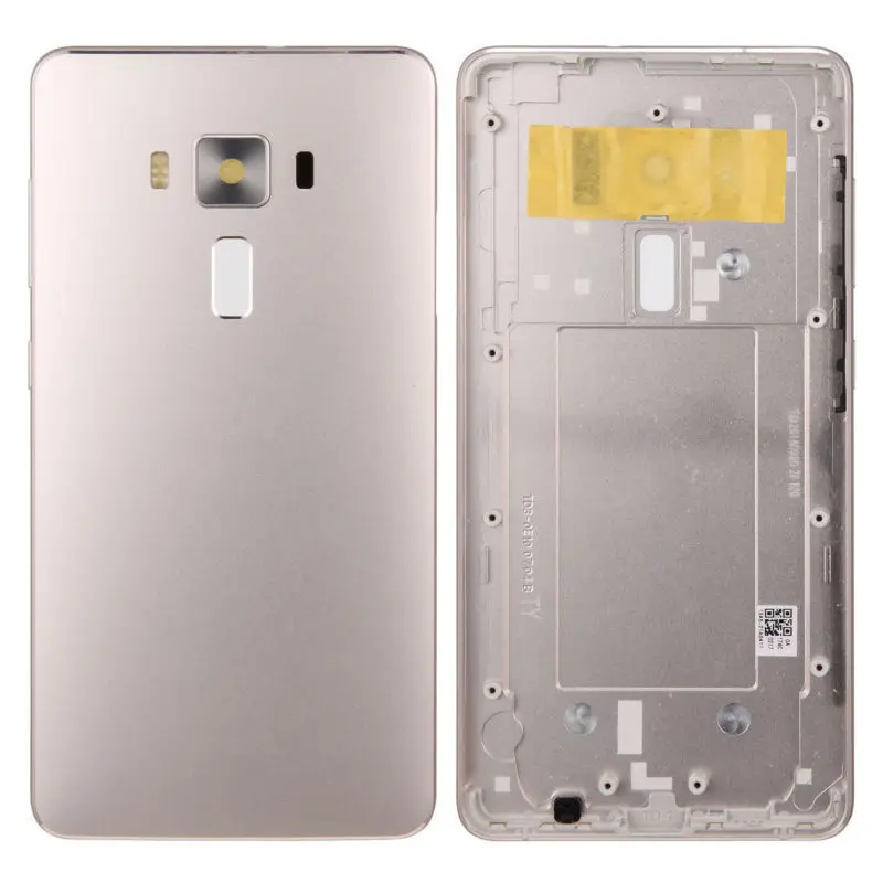 Original Back Housing For ASUS Zenfone 3 Deluxe ZS570KL Z016D Battery Cover Case with Camera Lens Replacement Parts | Мобильные