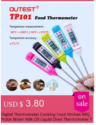 Новое поступление цифровой Еда термометр TP300 молоко мяса индейки Пособия по кулинарии инструменты Ручка типа Структура Еда зонд для Кухня барбекю