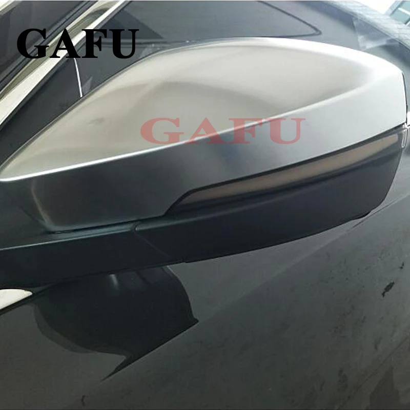 For Skoda Octavia A7 LED Wing Mirror Black Indicator Repeater Light Lamps Car Styling Accessories 2pcs