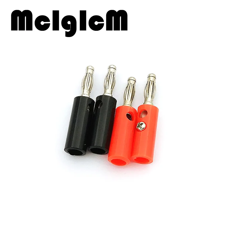 Штекерный разъем типа банан 10 шт./лот 4 мм цвет черный и красный | Обустройство