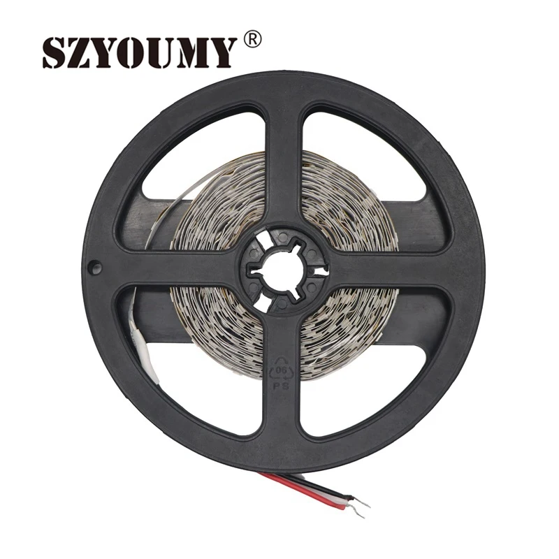 Светодиодная лента SZYOUMY 5 м 300 светодиодов 2835 SMD высокий световой поток более 3528 3014