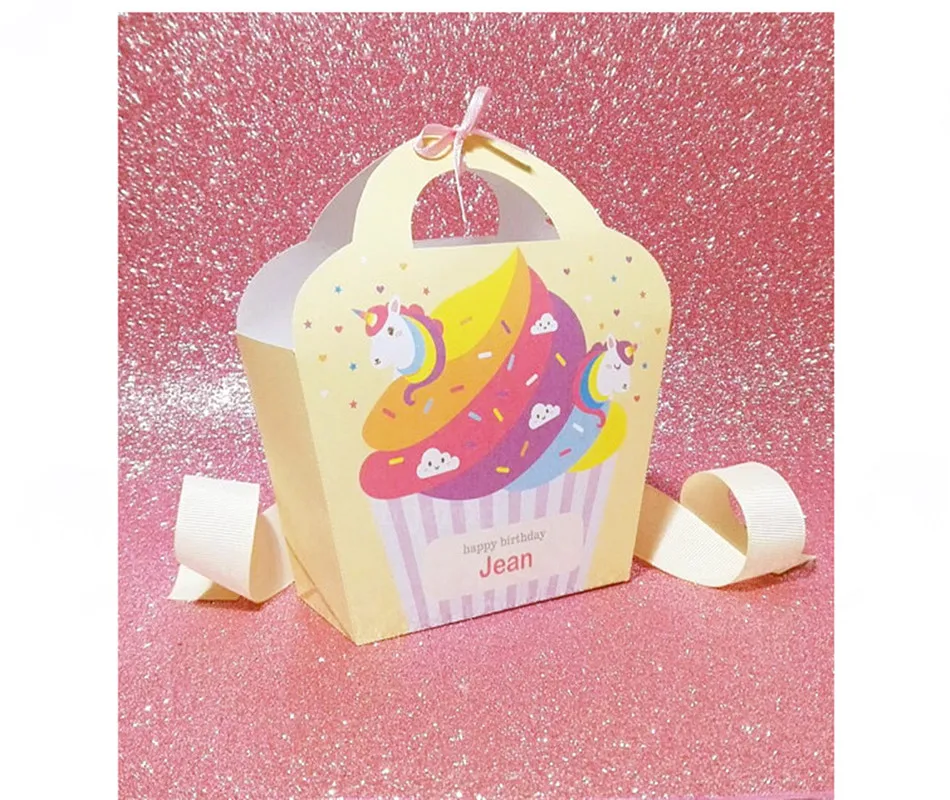 Cake unicorn bag Единорог наклейка ноутбук скейтборд багаж модель автомобиля велосипед мотоцикл каракули аппликация коробка конфет Подарочная Наклейка на мешок стикер чашки, Q - Цвет: Cake unicorn bag