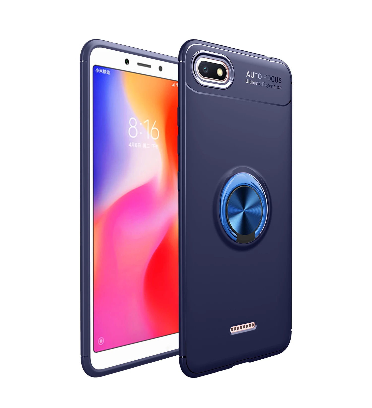 Xiaomi Redmi 6A чехол Xiomi Redmi 6A чехол Redmi6A автомобильный магнитный держатель гибридный противоударный кольцевой чехол Xiaomi Xaomi Redmi A6 Fundas