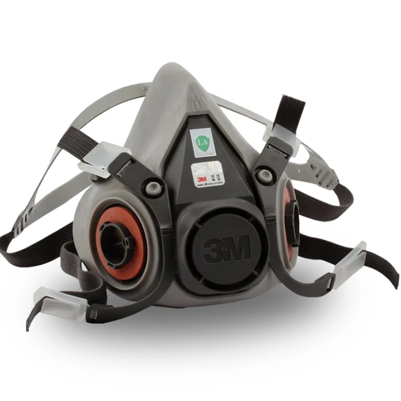 1pc 6200 mask 9 в 1 костюм 3 м 6200 N95 PM2.5 половина уход за кожей лица противогаз респиратор картина распыления противогаз с 6001 Flter - Цвет: 1pc 6200 mask