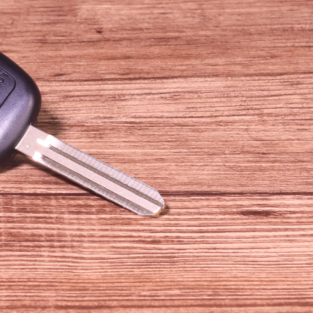 Черный дистанционный ключ брелок от машины с 2 кнопками чехол для ключа без