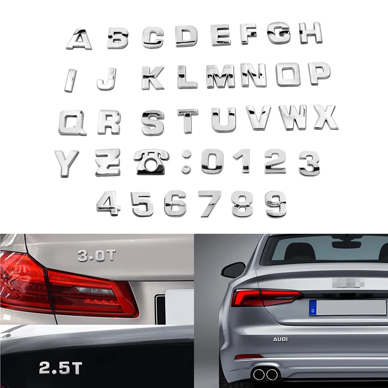 3D Автомобильные наклейки логотипы 25 мм для BMW Audi Honda Volkswagen Mercedes Skoda Ford Peugeot Toyota Opel
