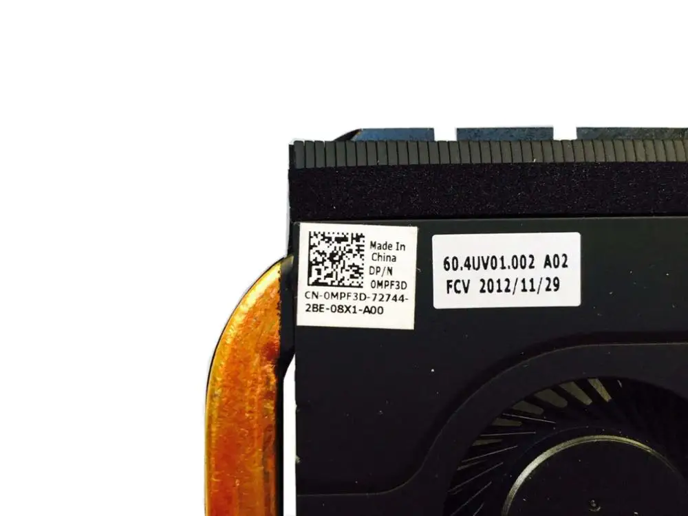 Бесплатная доставка кулер для Dell Inspiron N5423 14Z 5423 радиатор охлаждения с
