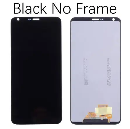 Black without Frame Мобильный телефон ЖК-дисплей для LG G6 H870 H871 H872 LS993 VS998 ЖК-дисплей сенсорный экран в сборе дигитайзер Рамка для LG G6 ЖК-дисплей - Цвет: Black without Frame