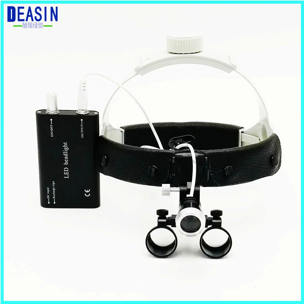 

High quality 2.5X Dental Loupes Medical Magnifier Dental Loupes Operation lamp surgical headlight
