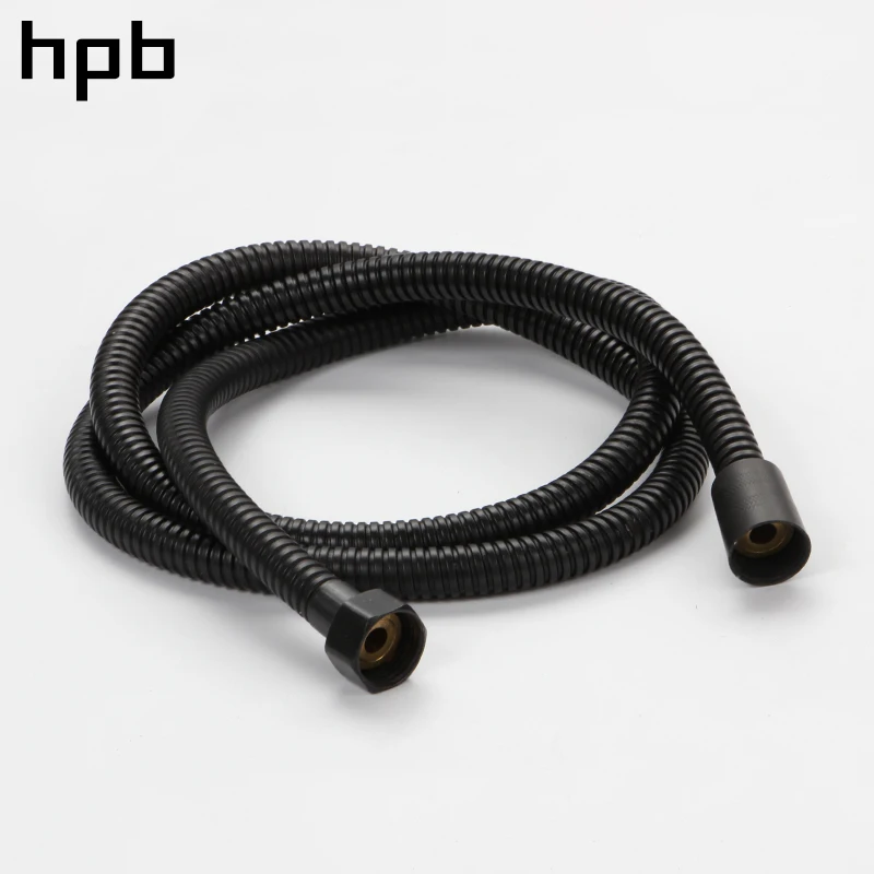 HPB 1 5 м черные сантехнические шланги для ванной комнаты ручные душевые из