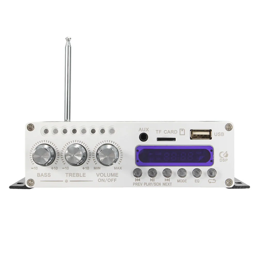 Автомобильный усилитель V4.0 Hi Fi стерео V10 Bluetooth супер бас аудио мощности USB с
