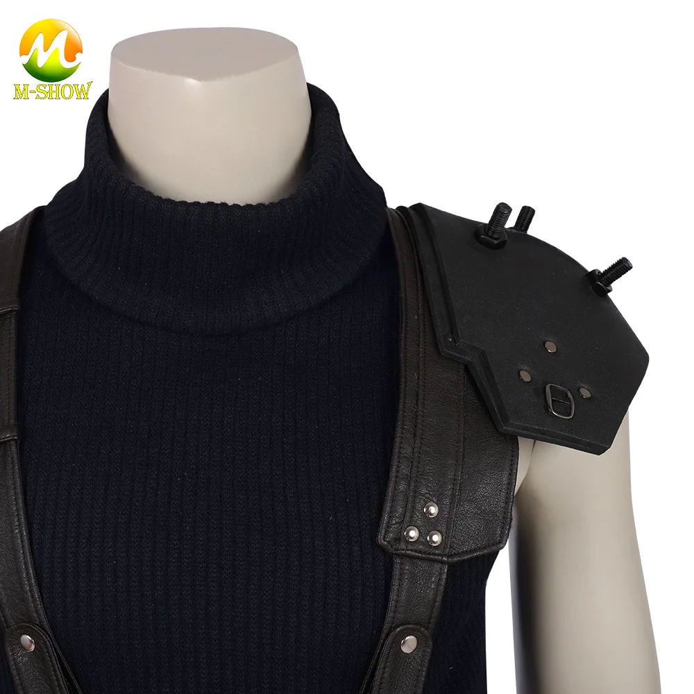 Game Final Fantasy VII Remake Cloud Strife Cosplay Costume Cloud Strife Outfit Halloween Costumes For Adult Men Custom Made