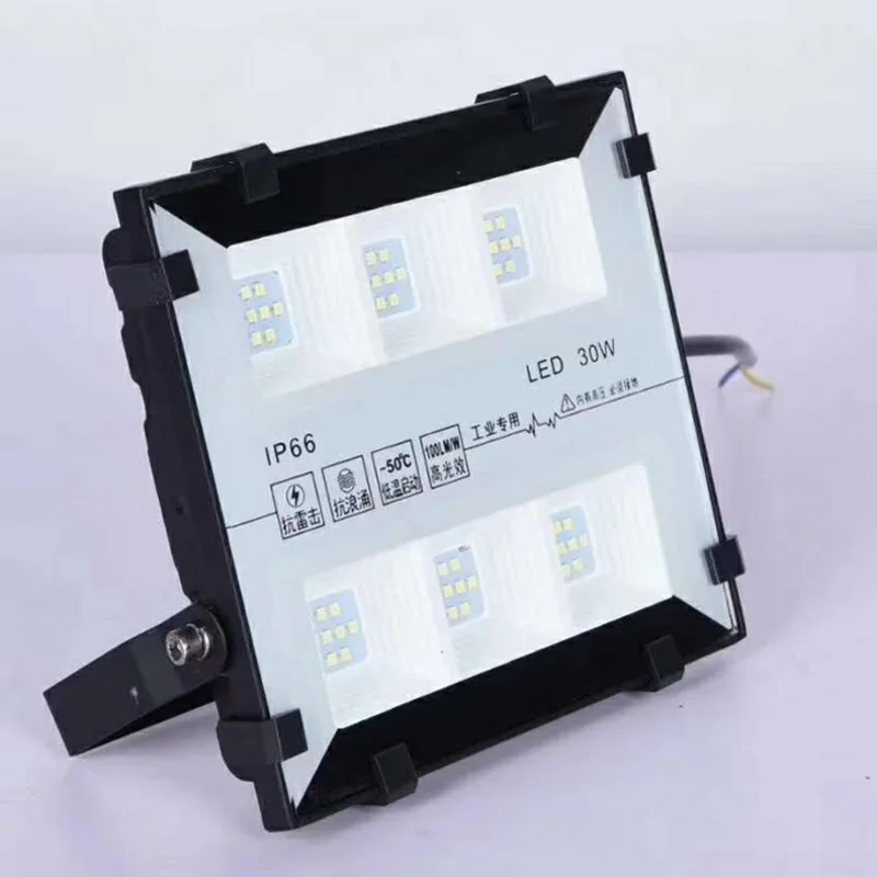 1 шт. AC 220V 240VLED прожекторное освещение, крепление на стену 150W 200W Открытый водонепроницаемый садовый светильник Прожектор газон садовое освещение