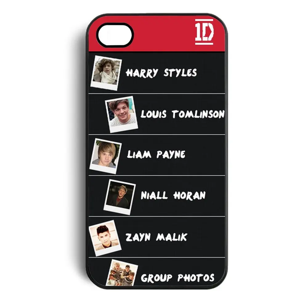 love 1D one direction custom Snap on Case Cover for Apple Iphone 4 4s |