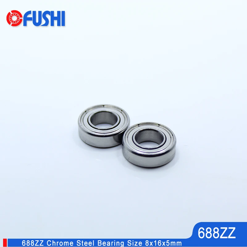 688ZZ Bearing 8x16x5 mm 10PCS Double Shielded Miniature Deep Groove 688 Z ZZ Ball Bearings 688Z | Обустройство дома