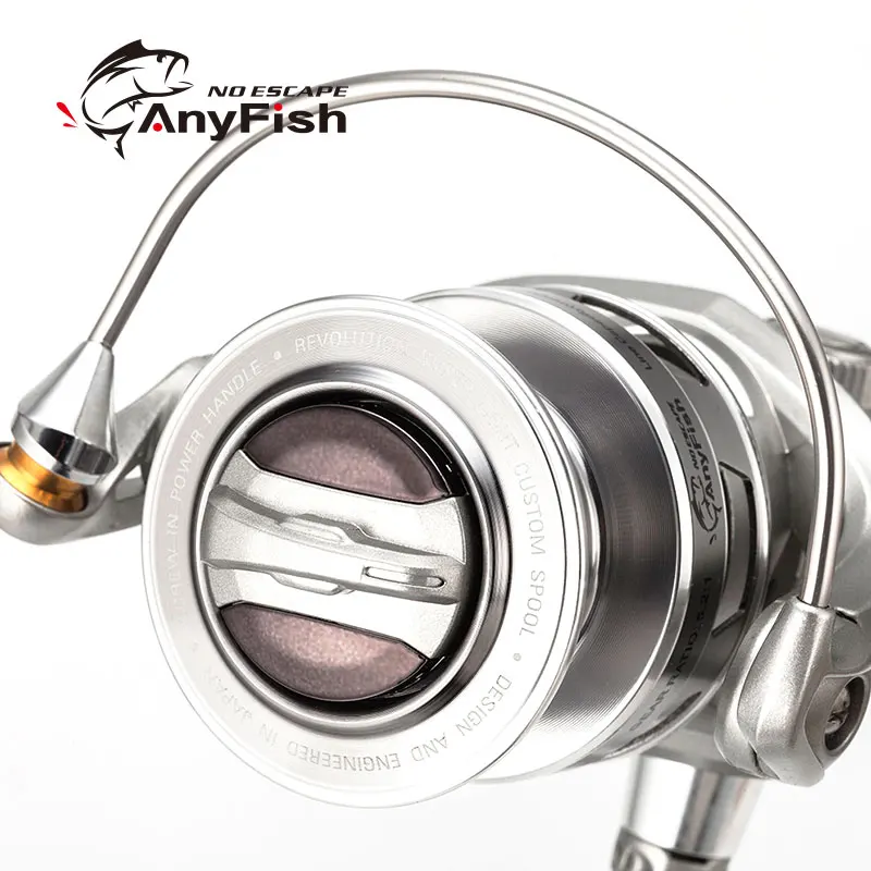 Рыболовная катушка ANYFISH PROSTAR рыболовная Катушка для спиннинга 1000 2000 3000 модель 9 + 1BB