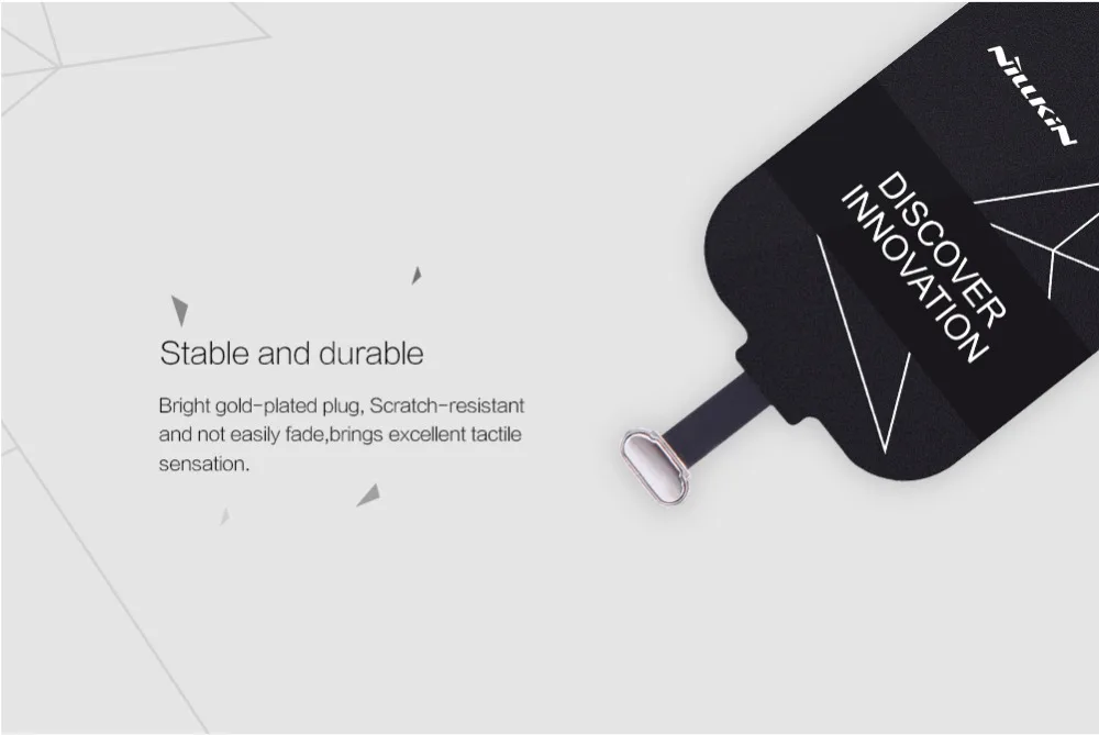 Nillkin Волшебные метки QI беспроводной зарядный приемник Micro USB/type C адаптер для iPhone 5S, SE 6 6 S 7 Plus для samsung S6 S7 Edge