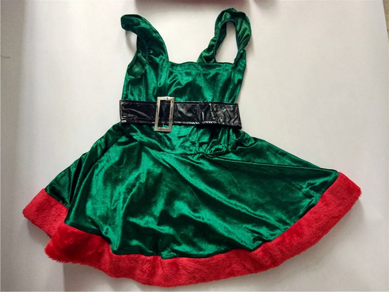 Роскошное привлекательное нарядное платье Miss Santa Женский Рождественский костюм