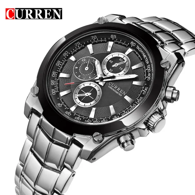 

CURREN Luxury Male Clock Business Men's Quartz Wrist Watch Military Waterproof Watch Sport Relogio Masculino reloj hombre